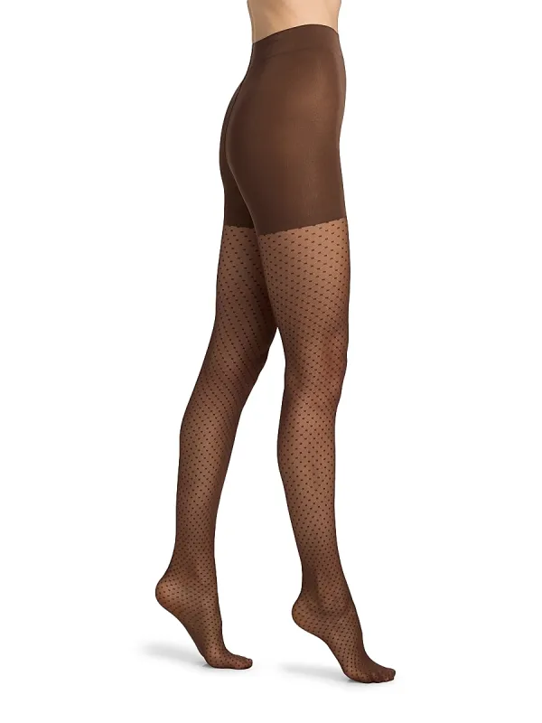 Dots Control-Top Tights