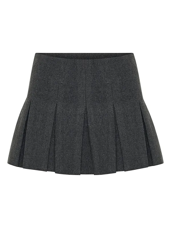 Mimmy Pleated Miniskirt