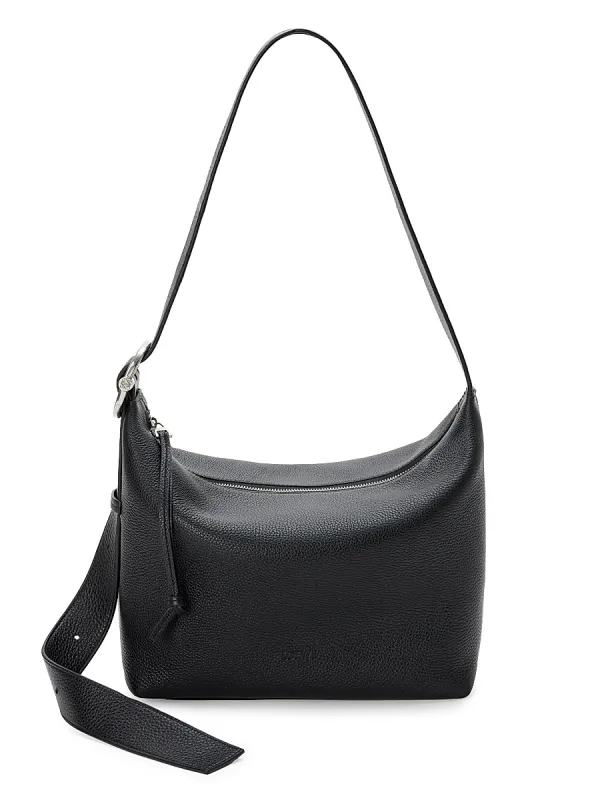 Loop Hobo Leather Shoulder Bag