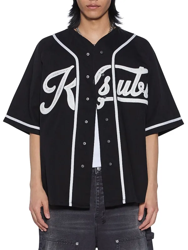 Outfield Logo Baseball Jersey by Ksubi