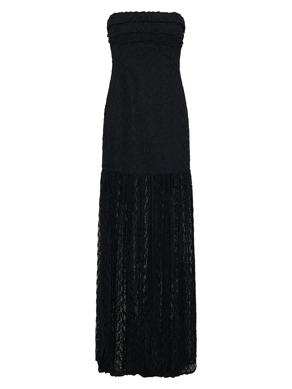 Kairo Strapless Lace Maxi Dress