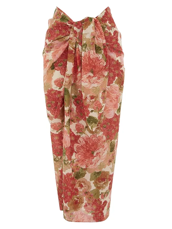 Tapestry Floral Cotton Sarong