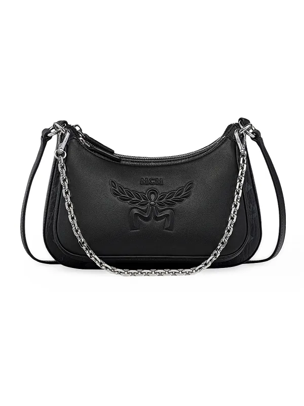 Small Aren Visetos Crossbody Bag
