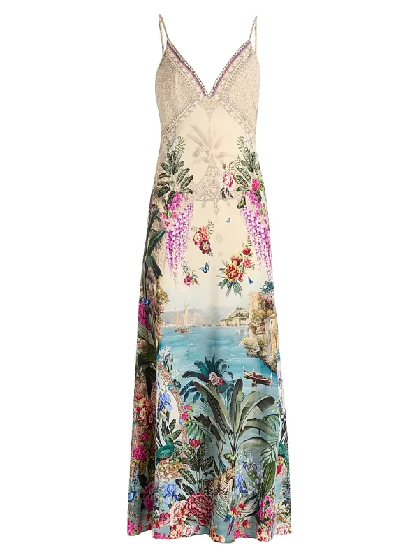 Silk Maxi Dress