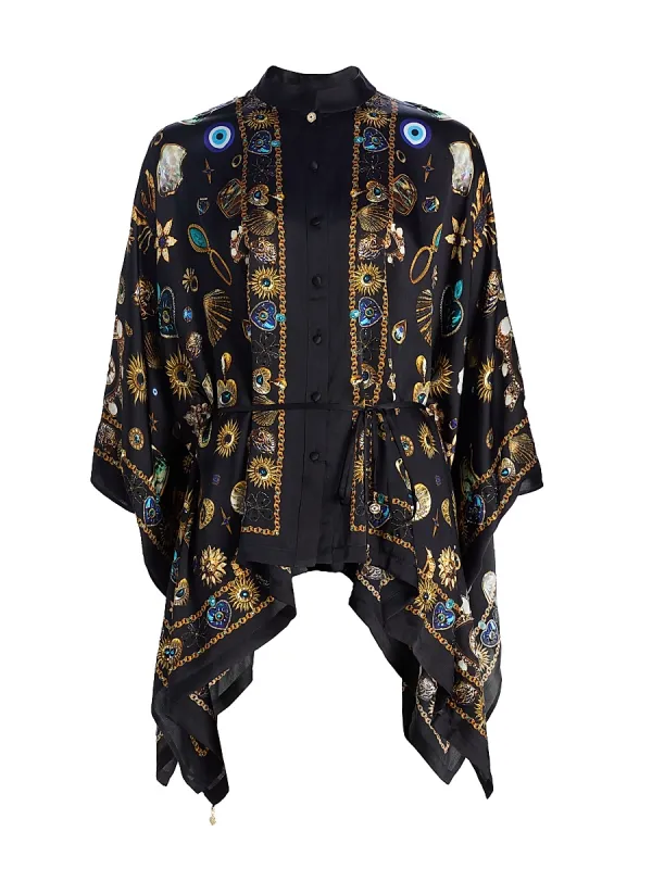Amulets & Alchemy Silk Blouse