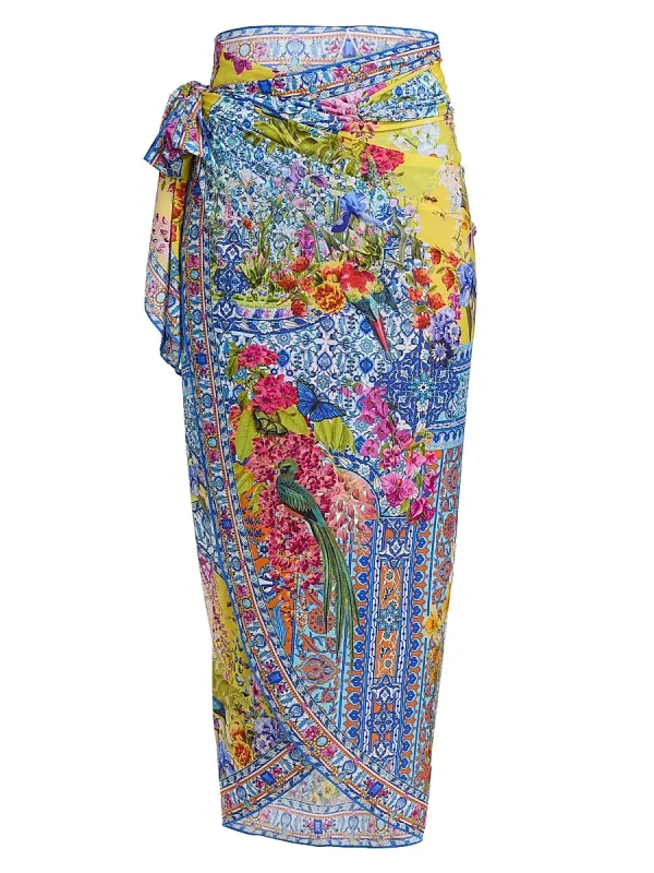 Sultanahmet Summer Eyelet Wrap Sarong