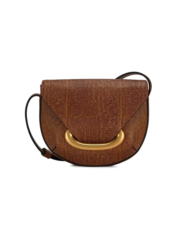 Small Veneto Leather Crossbody Bag
