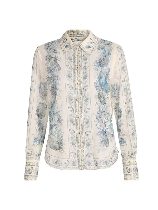 Wanderlust Toile Cotton Shirt