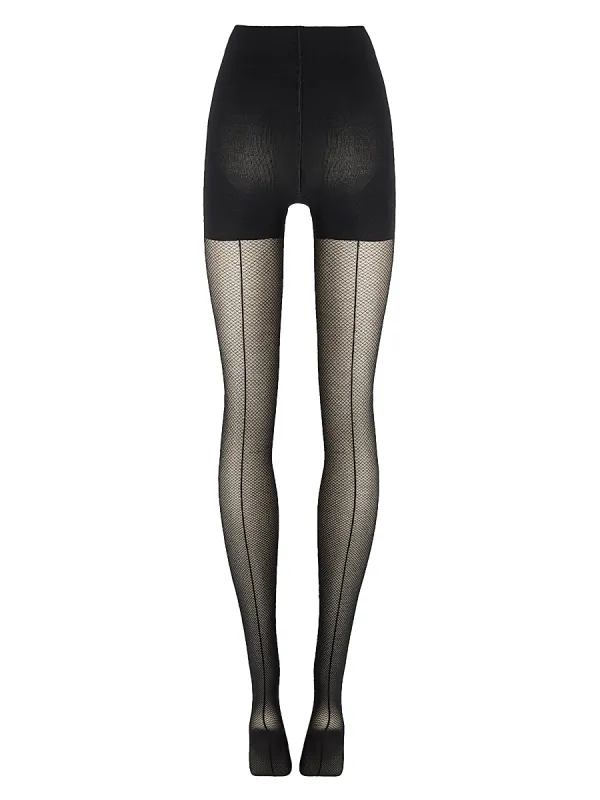 Backseam Illusion Control-Top Tights