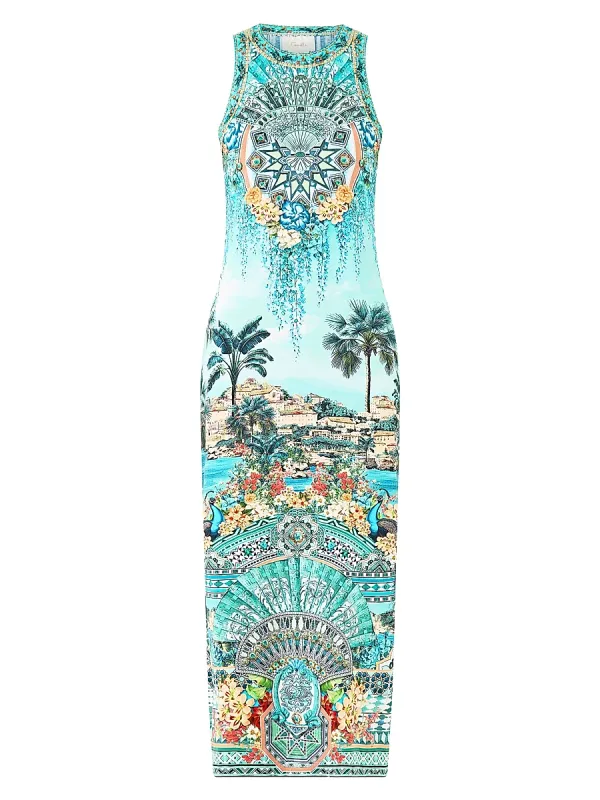 Jersey Tank Midi-Dress
