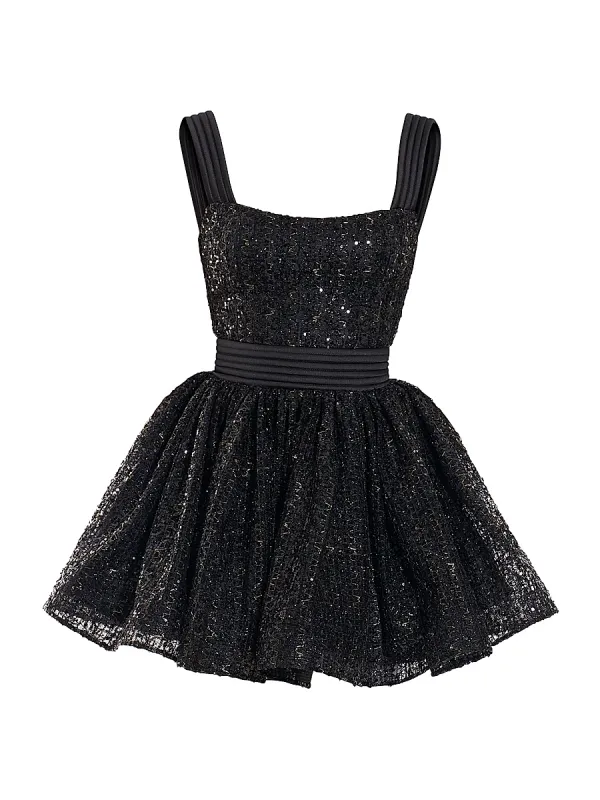 The Bertolini Sequined Corset Minidress by Zhivago