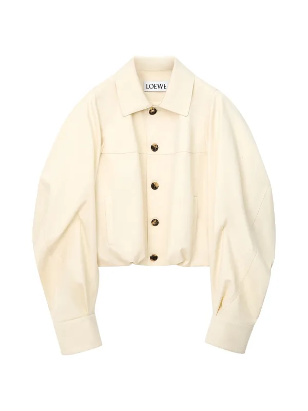 Twill Bomber Jacket by LOEWE