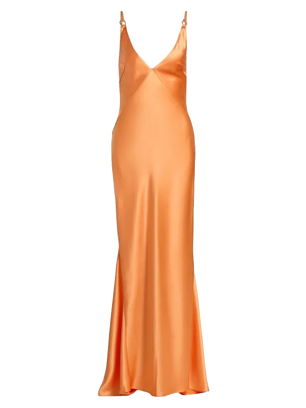 Utterby Satin Maxi Dress