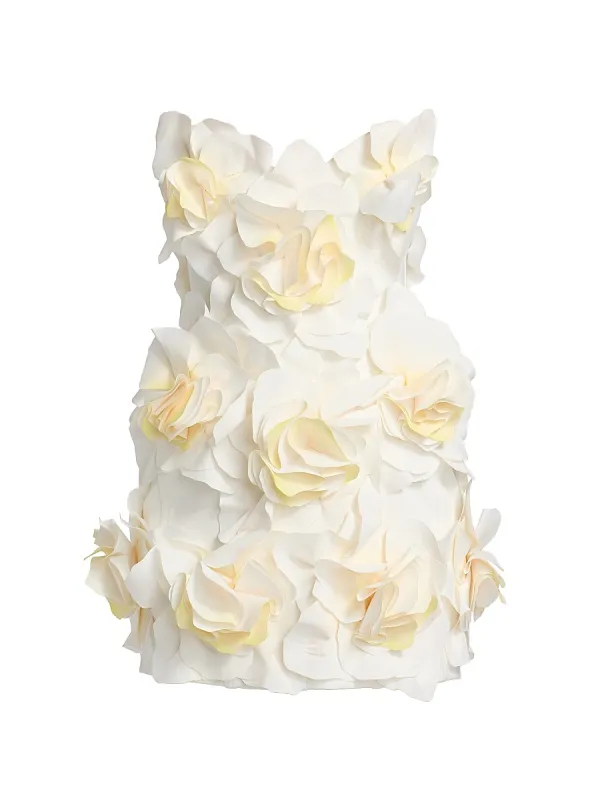 Jackhill 3D Floral Minidress