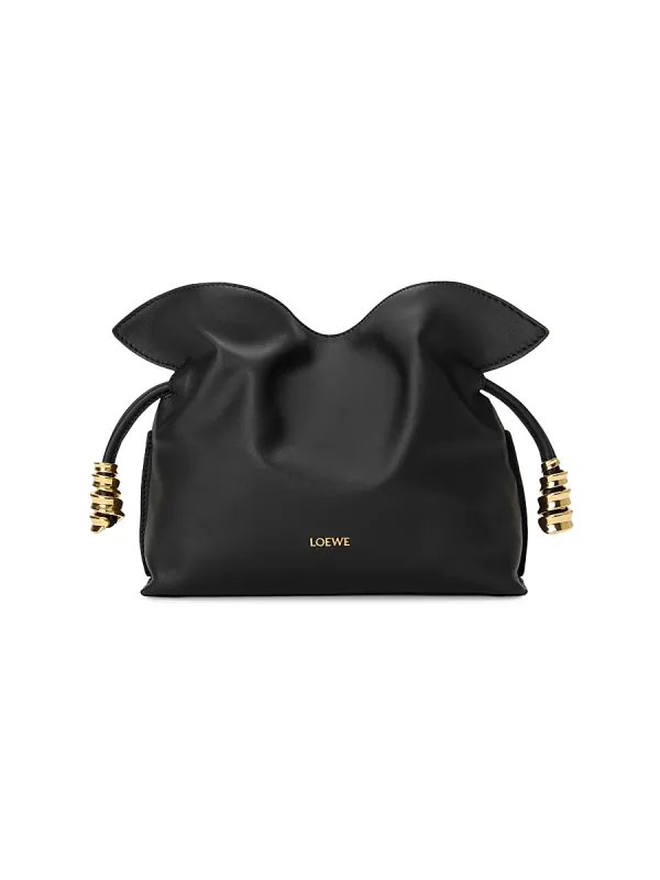 Coil Flamenco Mini Leather Clutch