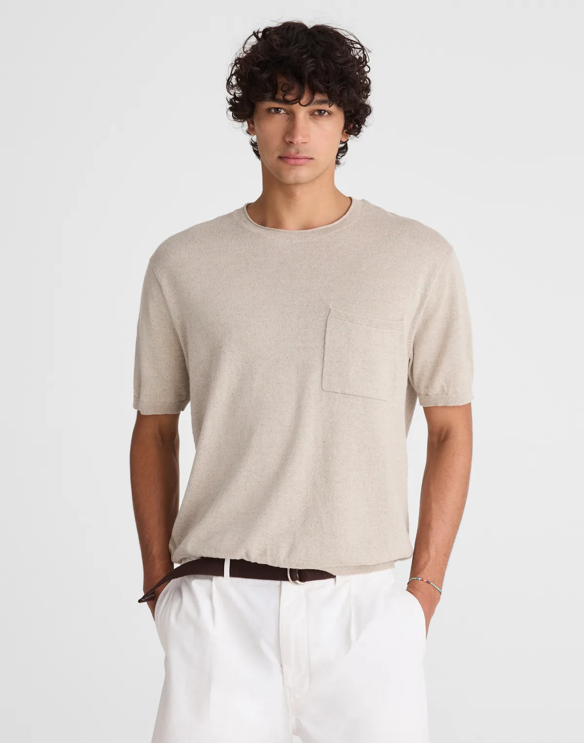 Rollneck Sweater Tee by MW