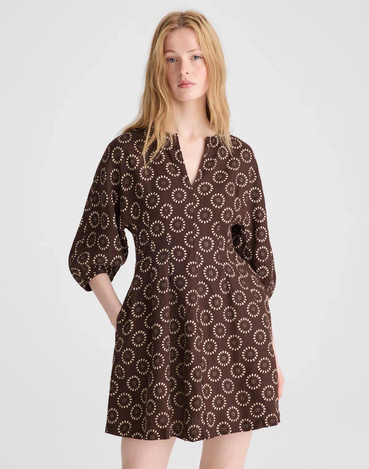 Splitneck Mini Dress by MW