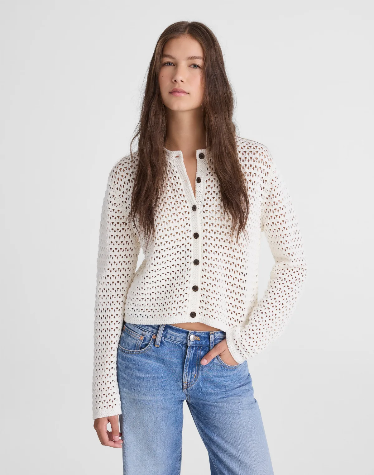 Crochet Cardigan Sweater by MW