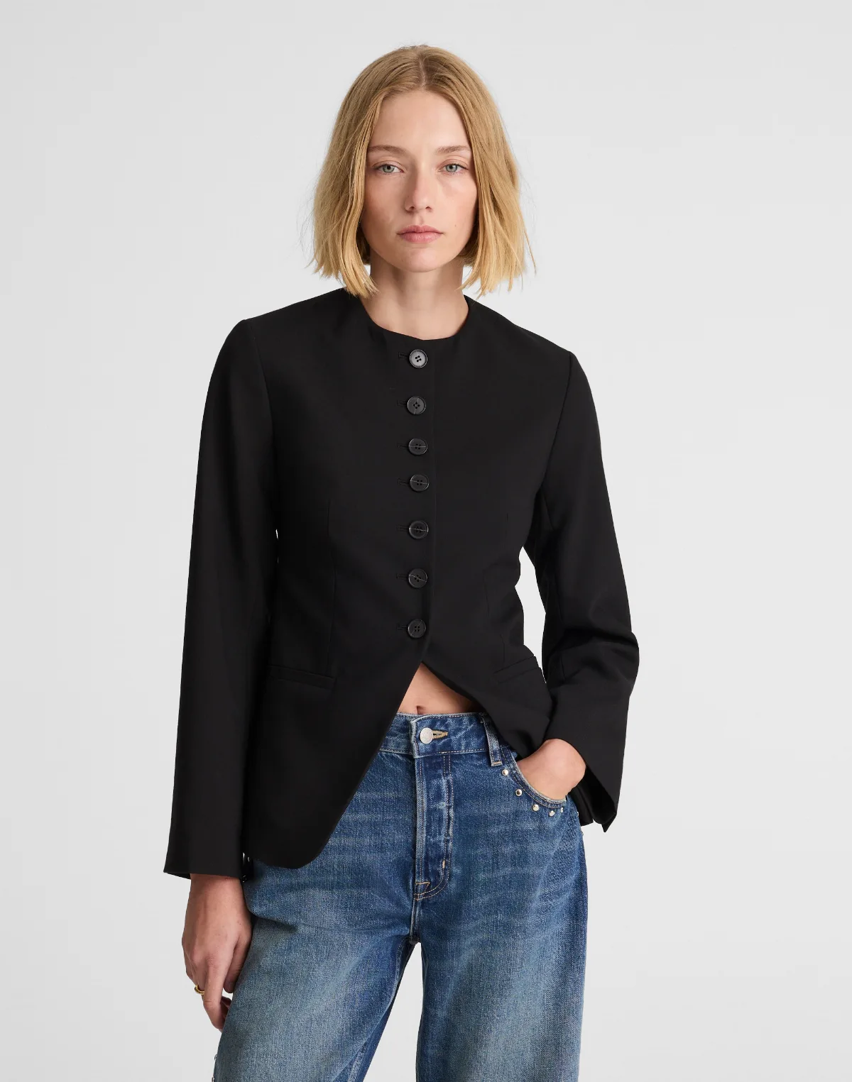 The Nolita Cutaway Blazer by MW