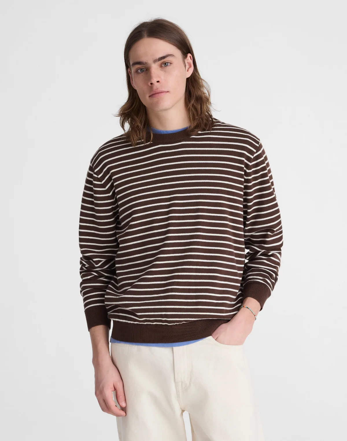Crewneck Sweater in Everyday Cotton by MW