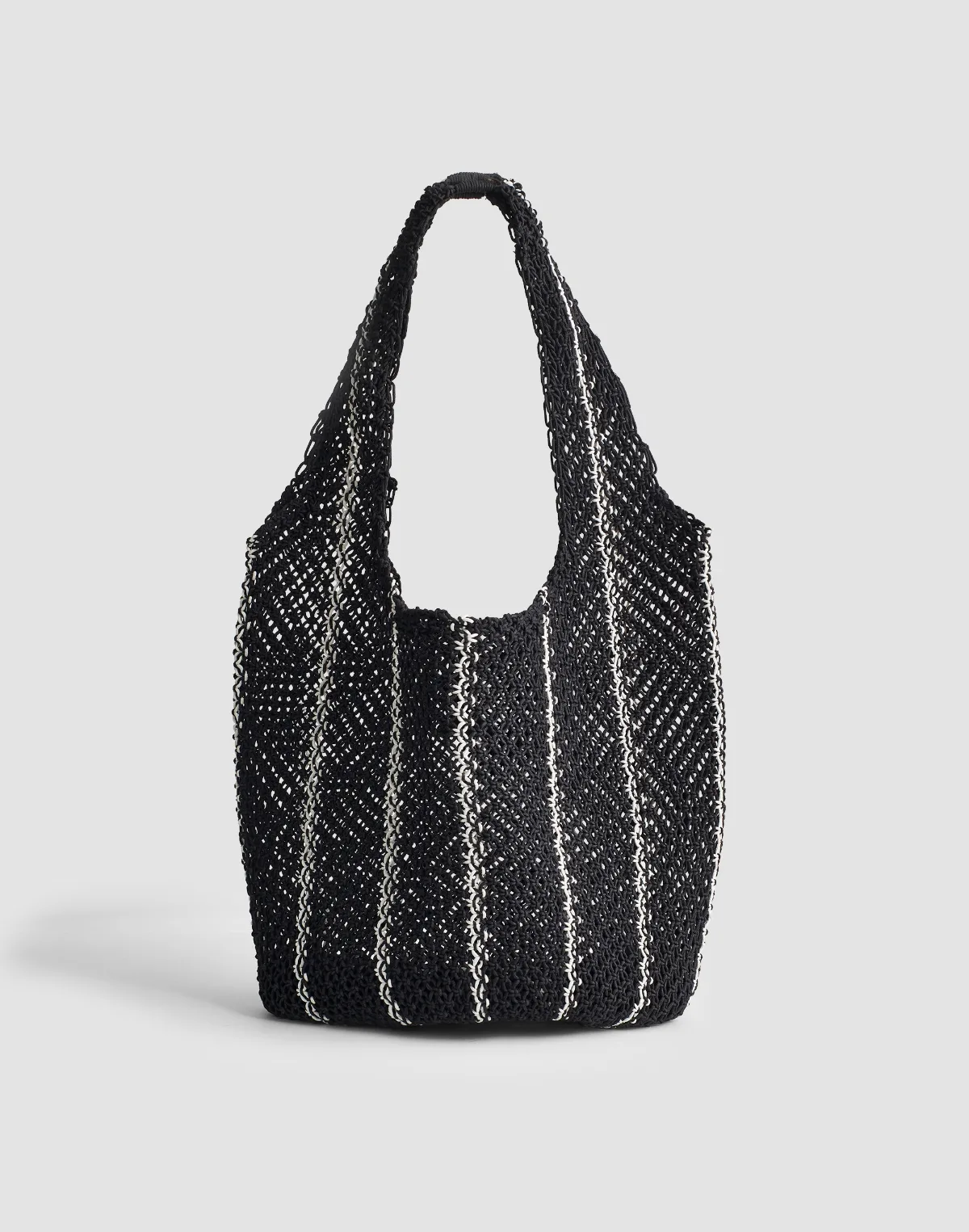 The Curved Crochet Shoulder Bag by MW