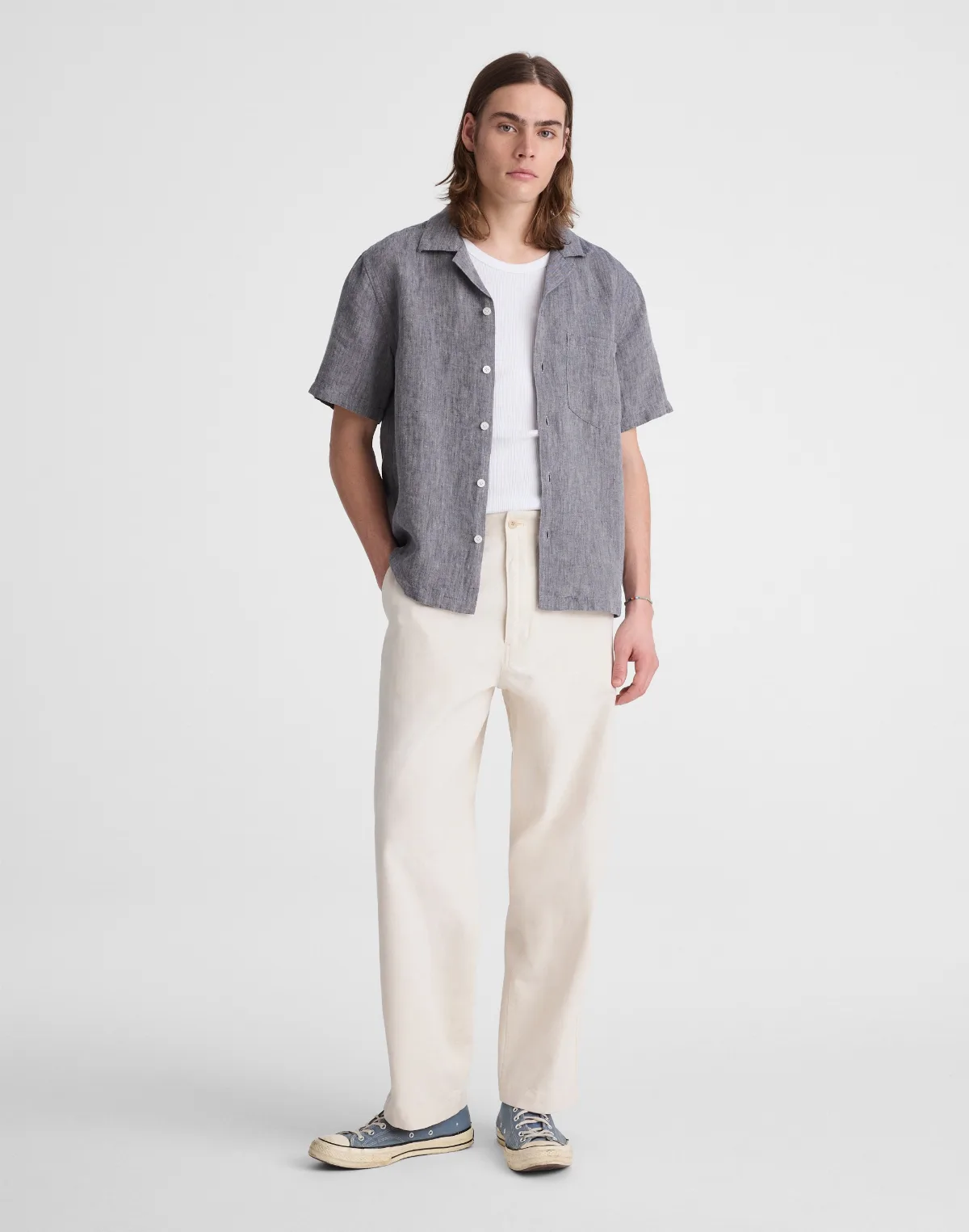 Utility Pant in Cotton-Hemp Canvas by MW