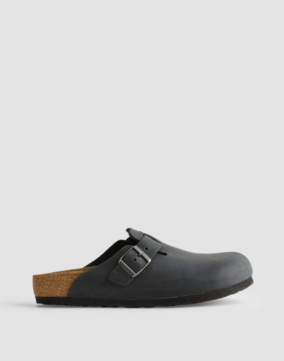Birkenstock® Boston Textured Leather Soft Footbed Clogs by MW