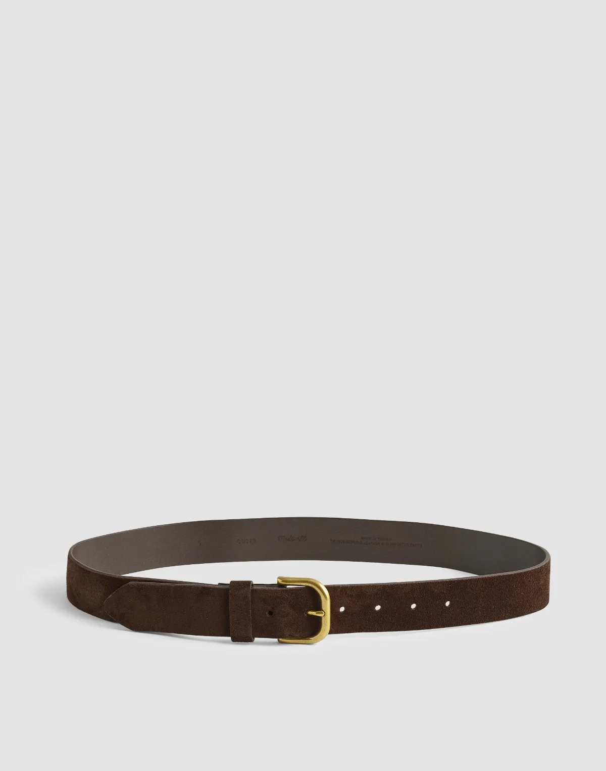 The Everyday Belt in Suede by MW