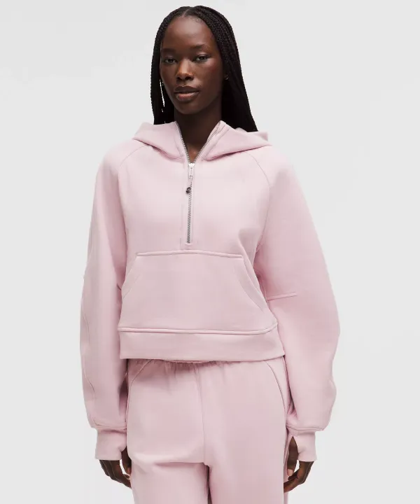 Scuba Oversized Half-Zip Hoodie