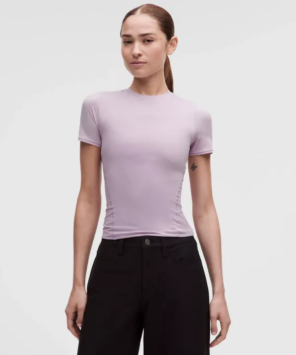 Wundermost Ultra-Soft Nulu Hip-Length Crewneck Shirt