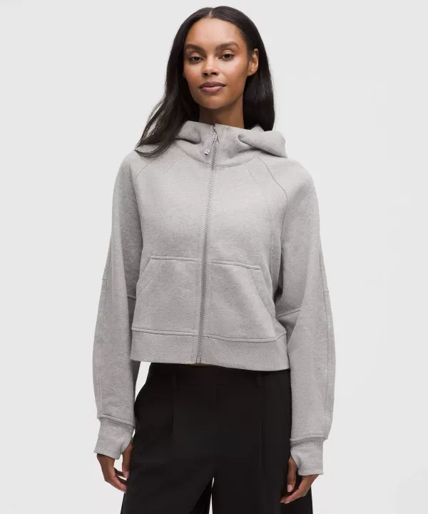 Scuba Oversized Full-Zip Hoodie