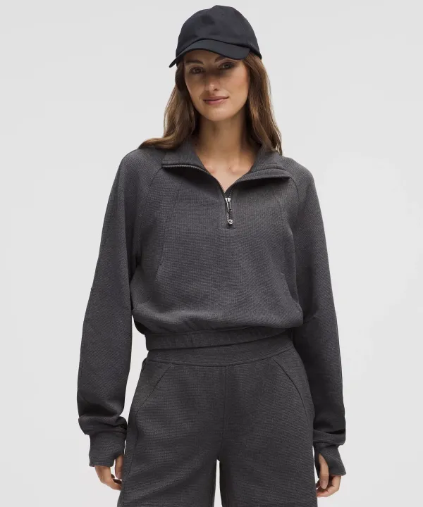 Scuba Cropped Funnel-Neck Half Zip by lululemon