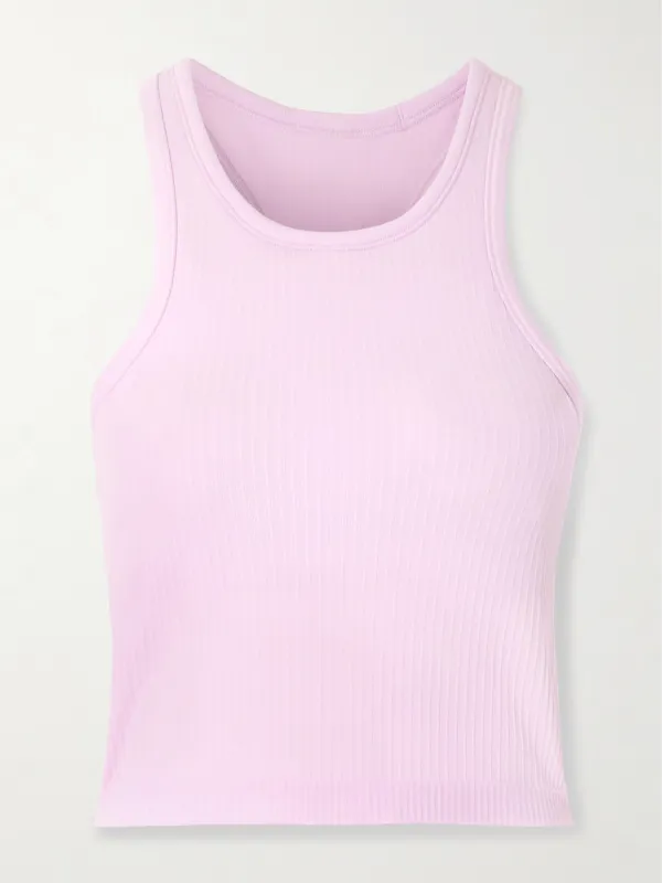 - Ebb To Street Ribbed Jersey Tank - by lululemon
