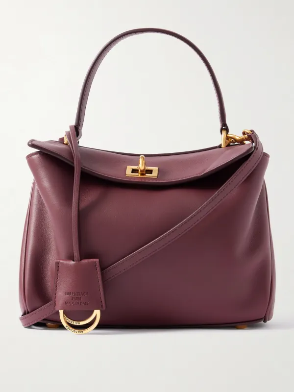 Rodeo Mini Leather Tote by Balenciaga