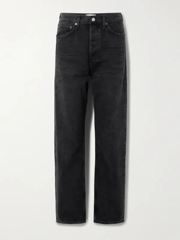 '90s Mid-Rise Straight-Leg Jeans by AGOLDE