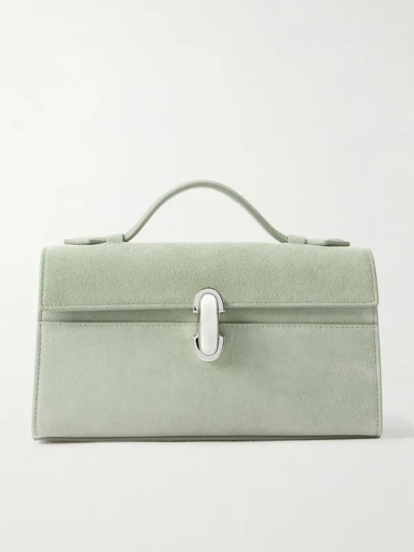 Symmetry Pochette Suede Tote