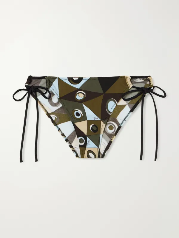 Printed Bikini Briefs