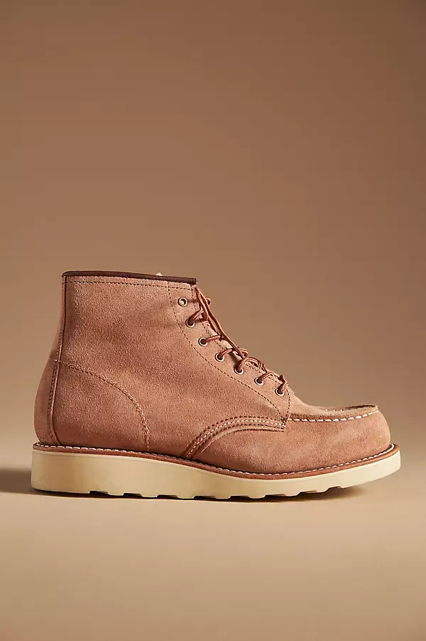 Heritage Classic Moc Toe Boots by Red Wing