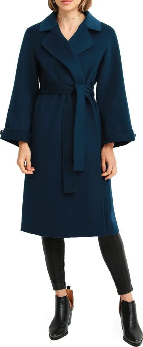 Belle & Bloom Stay Wild Oversize Wool Coat