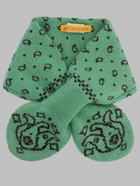 Guest In Residence Wool-Cashmere Blend Bandana Scarf